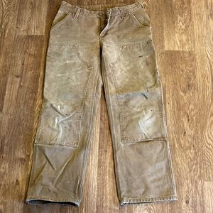 WOMANS carhartt duck pants